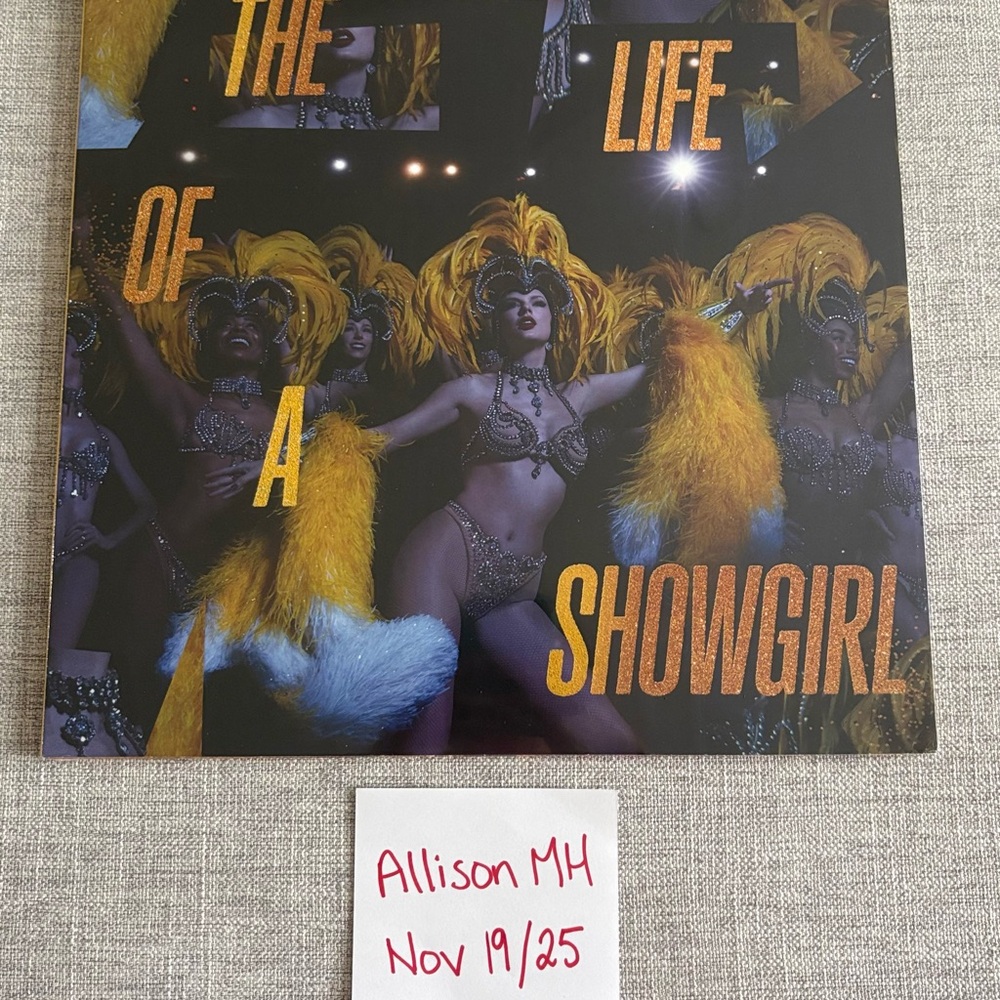 The Life of a Showgirl - Lovely Bouquet Golden Vinyl